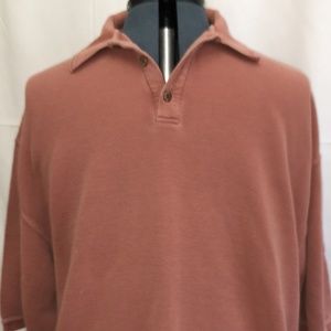 Red/Mauve Men's 3X Joseph & Feiss Polo